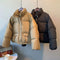 Winter Long Sleeves Down Filled Puffer Jacket